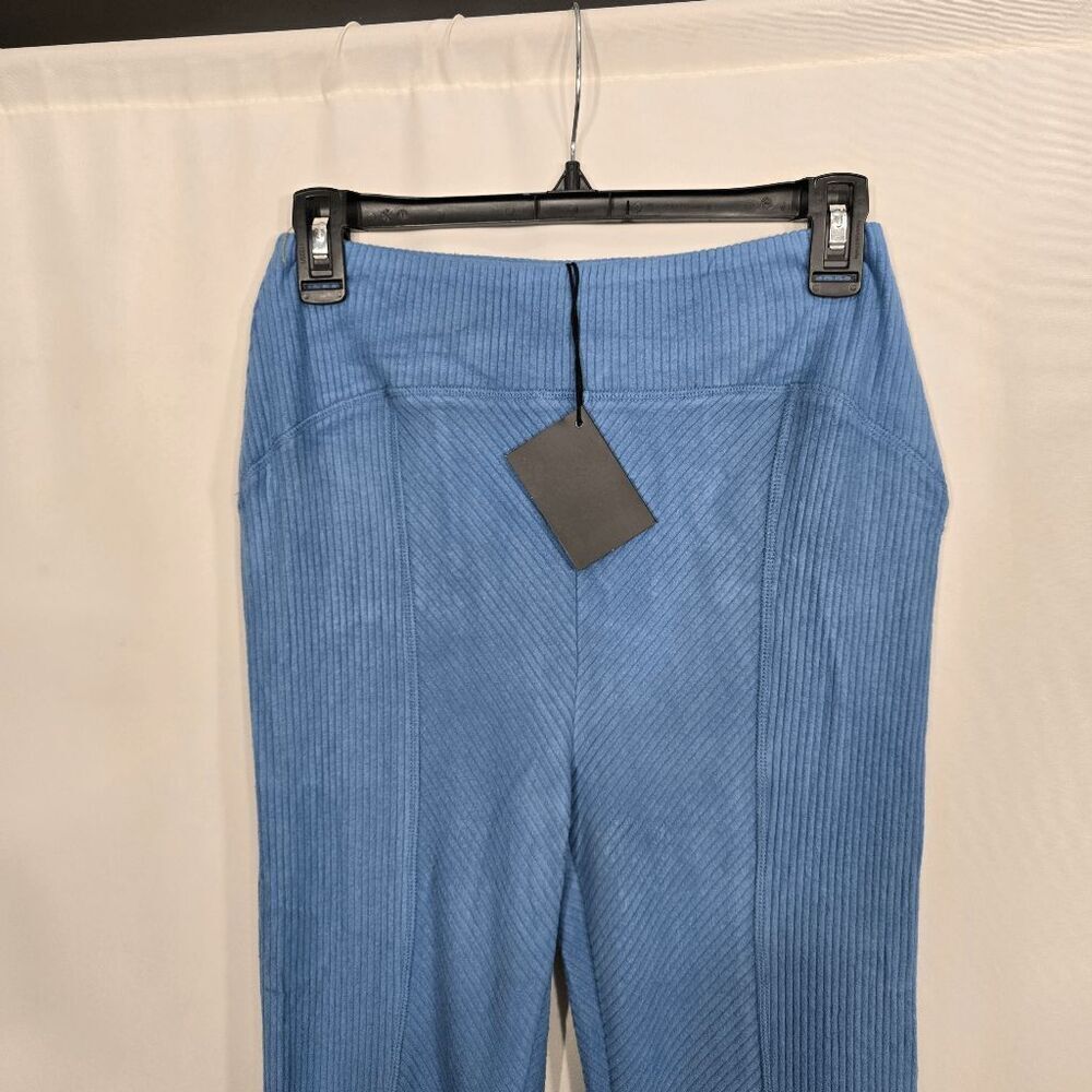 Area Stars Blue Ribbed Flare Pull On Pants Small - Picture 4 of 6